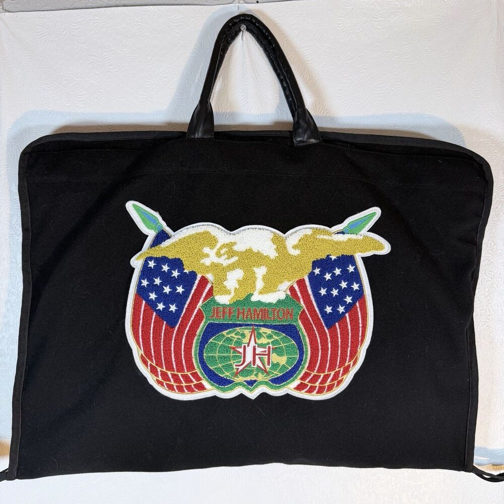 Jeff Hamilton x Caesars Palace Black Wool Garment Bag - Picture 9 of 14